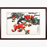 廣繡《嶺南花開(kāi)》96x66cm