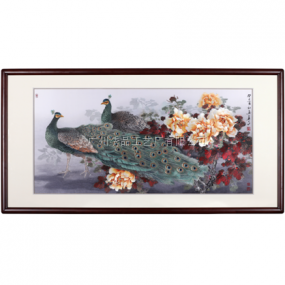 廣繡《君子之風(fēng)》195x100cm