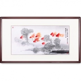 廣繡《前程似錦》128x80cm